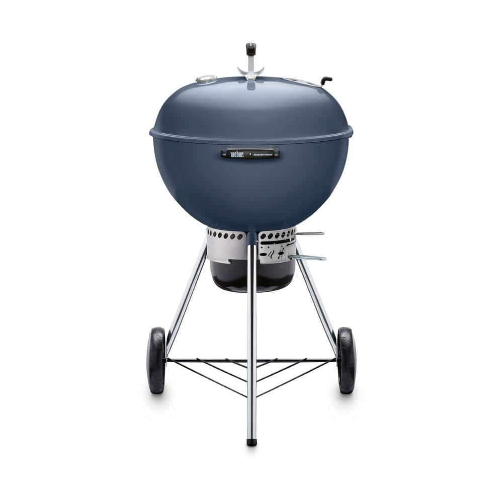 Weber 22 in. Master-Touch Charcoal Grill in Slate Blue 14513601