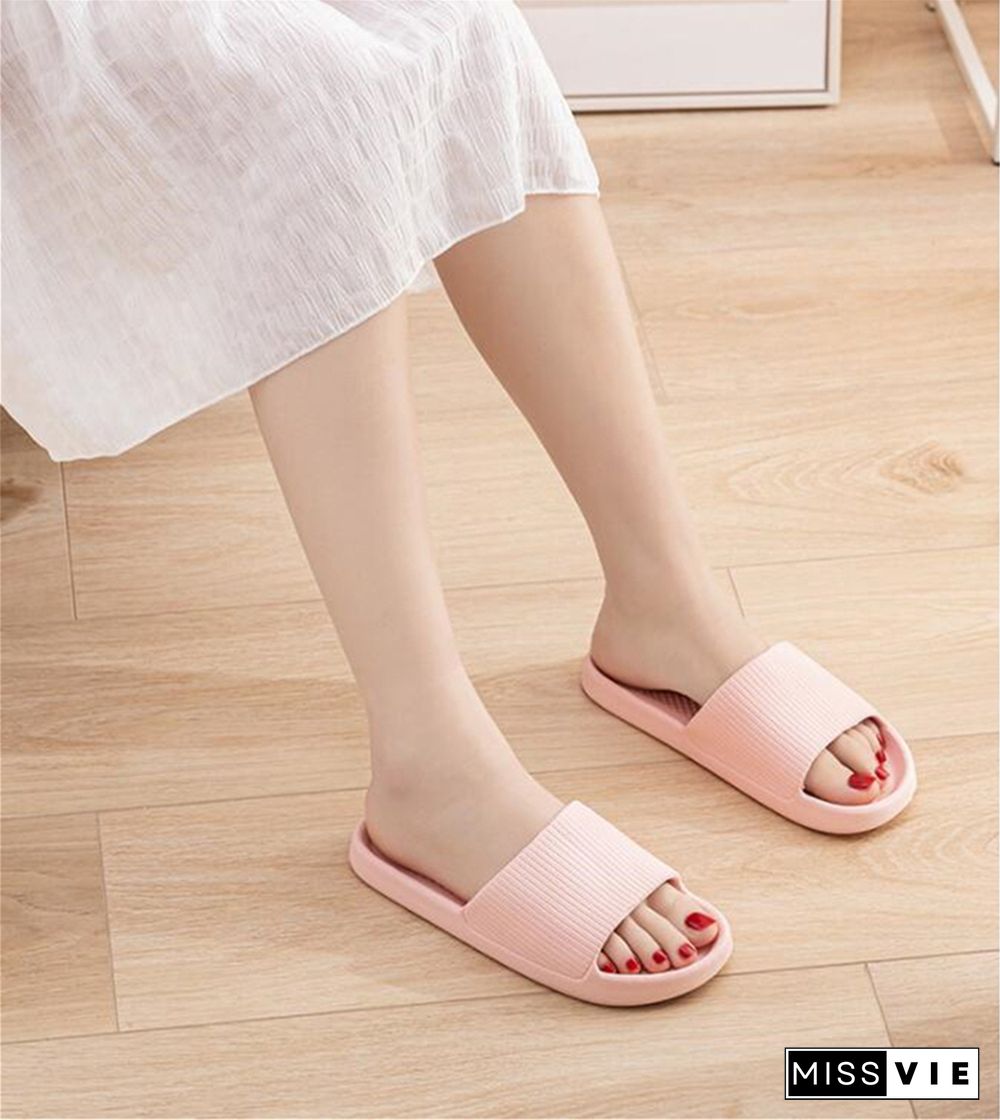 EVA Anti-slip Slippers Sandals Sole Flat Shoes Home/Indoor/Bathroom Men/Women