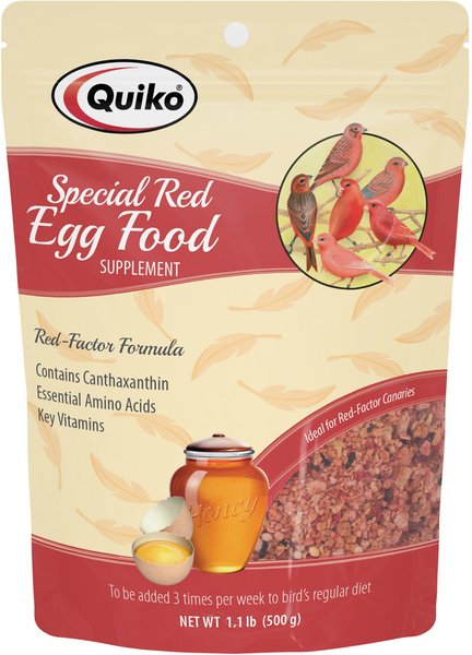 Quiko Special Red Egg Food Supplement for Red Factor Canaries