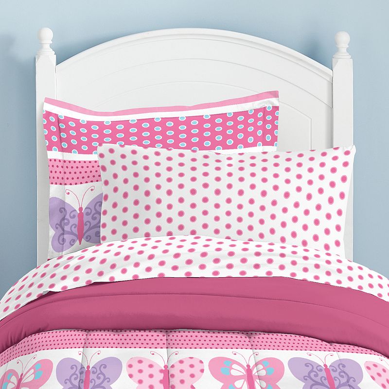 Dream Factory Butterfly Dots Bed Set