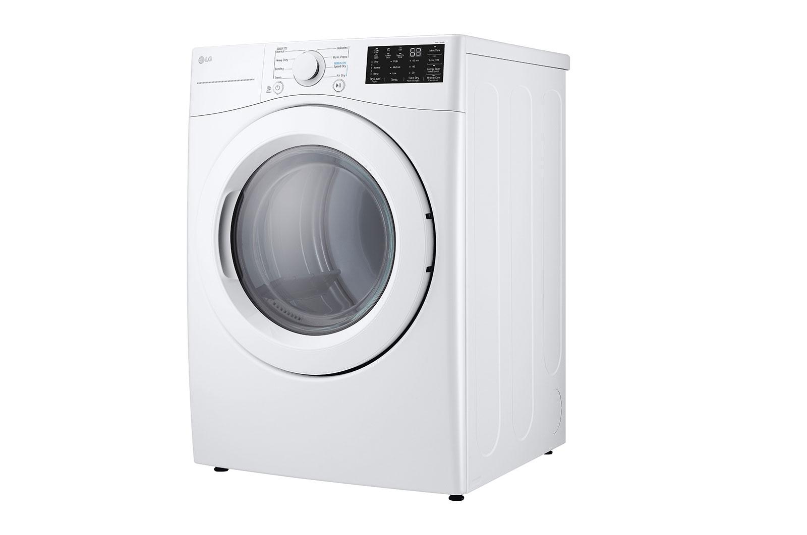 Lg DLE3470W 7.4 Cu. Ft. Ultra Large Capacity Electric Dryer