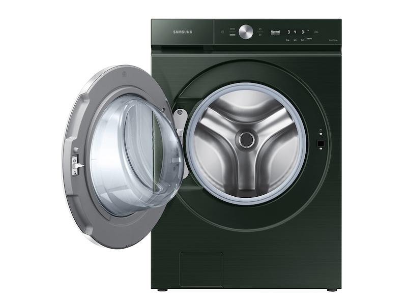 Samsung WF53BB8900AG Bespoke 5.3 Cu. Ft. Ultra Capacity Front Load Washer With Ai Optiwash™ And Auto Dispense In Forest Green