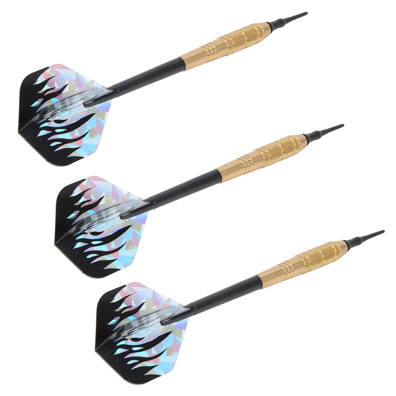 3pcs Safe Plastic Darts Set Durable Darts For Beginners Amateurs And Casual Players