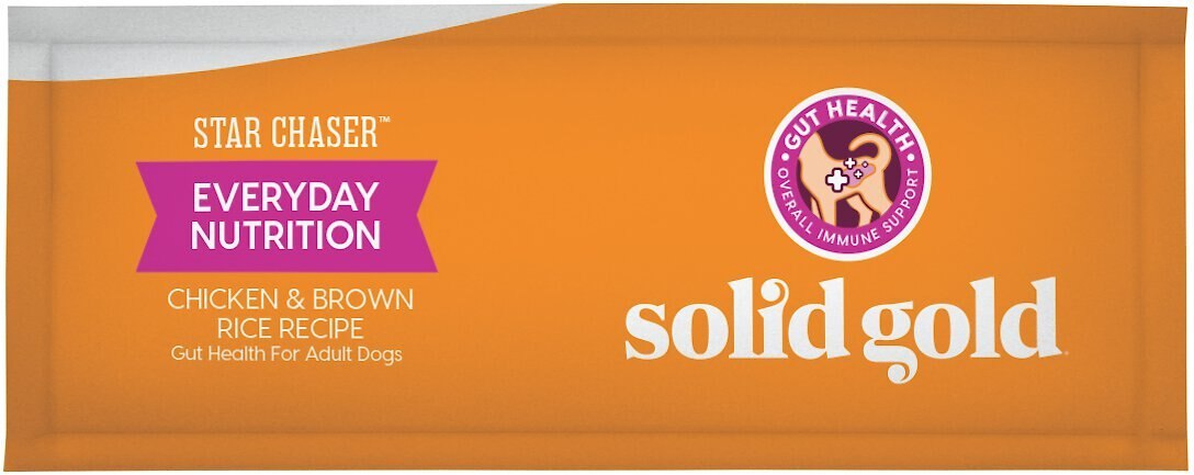 Solid Gold Star Chaser Chicken and Brown Rice with Vegetables Adult Dry Dog Food