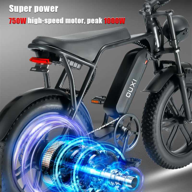 2023 Wholesale Popular 1000W 750W 60KM+ Sport Fat Tire Off Road E Road bike Electr MTB Electric Bicycles Bike