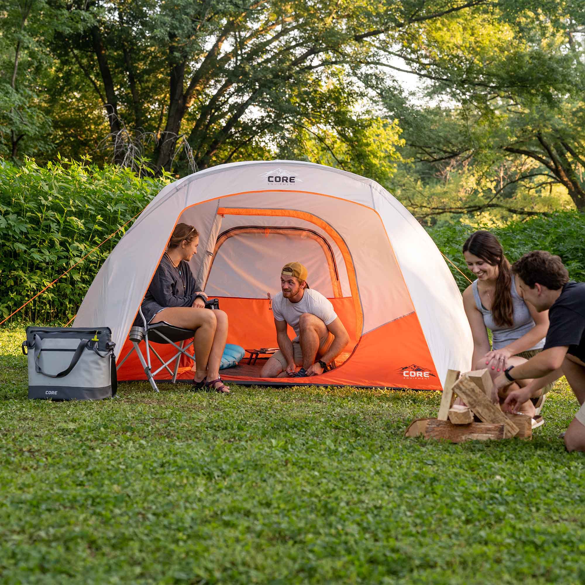 Core 6 Person Dome Tent with Vestibule