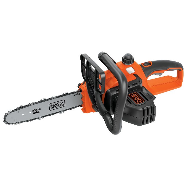 Black amp Decker Lcs1020b 20v Max Brushed Lithium ion 10 In Cordless Chainsaw tool Only