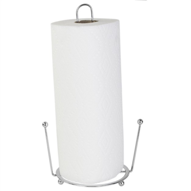 Home Basics Wire Collection Paper Towel Holder Chrome