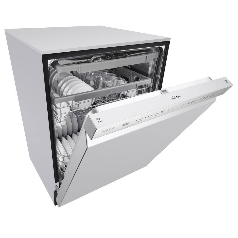 LG 24 in. Stainless Steel Front Control Dishwasher 48 dBA LDFN454HT