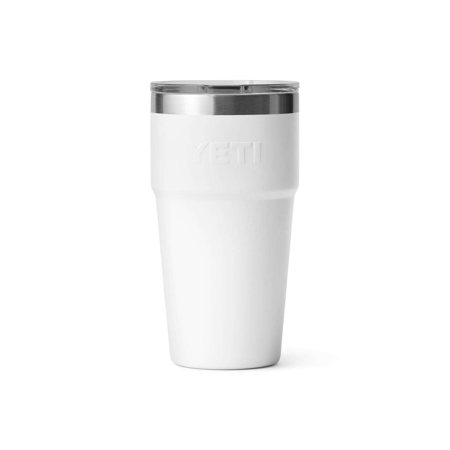 YETI Rambler 16 oz White BPA Free Stackable Pint