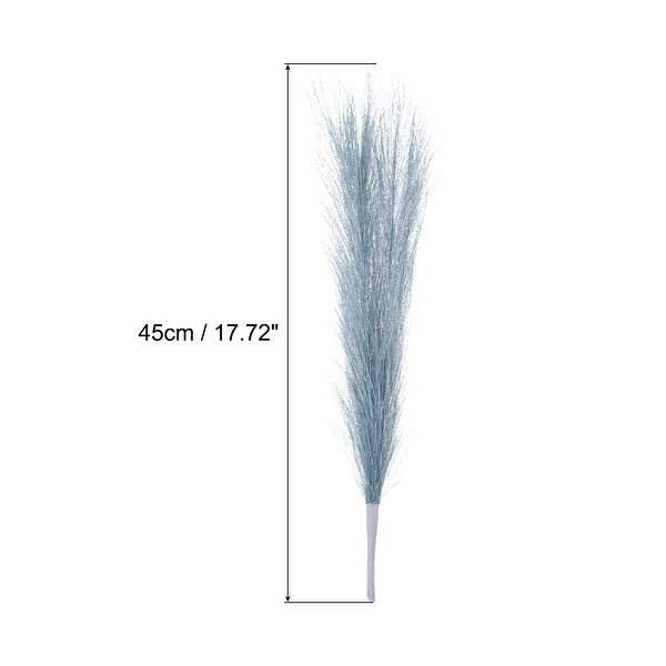 Faux Pampas Grass 17.7 Fake Pampas Grass for Wedding Decoration