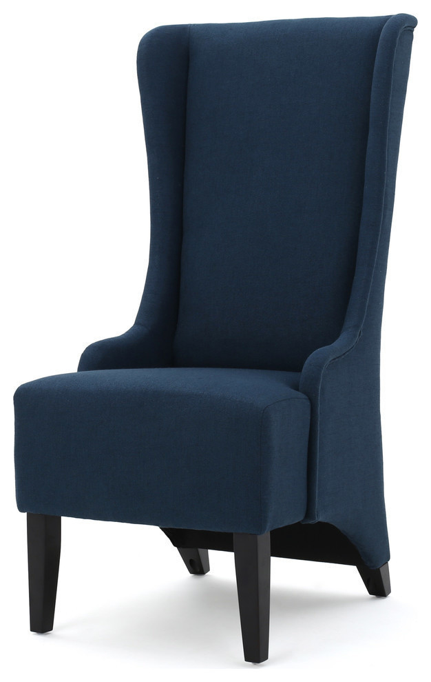 GDF Studio Sheldon Traditional Design High Back Fabric Dining Chair   Transitional   Dining Chairs   by GDFStudio  Houzz