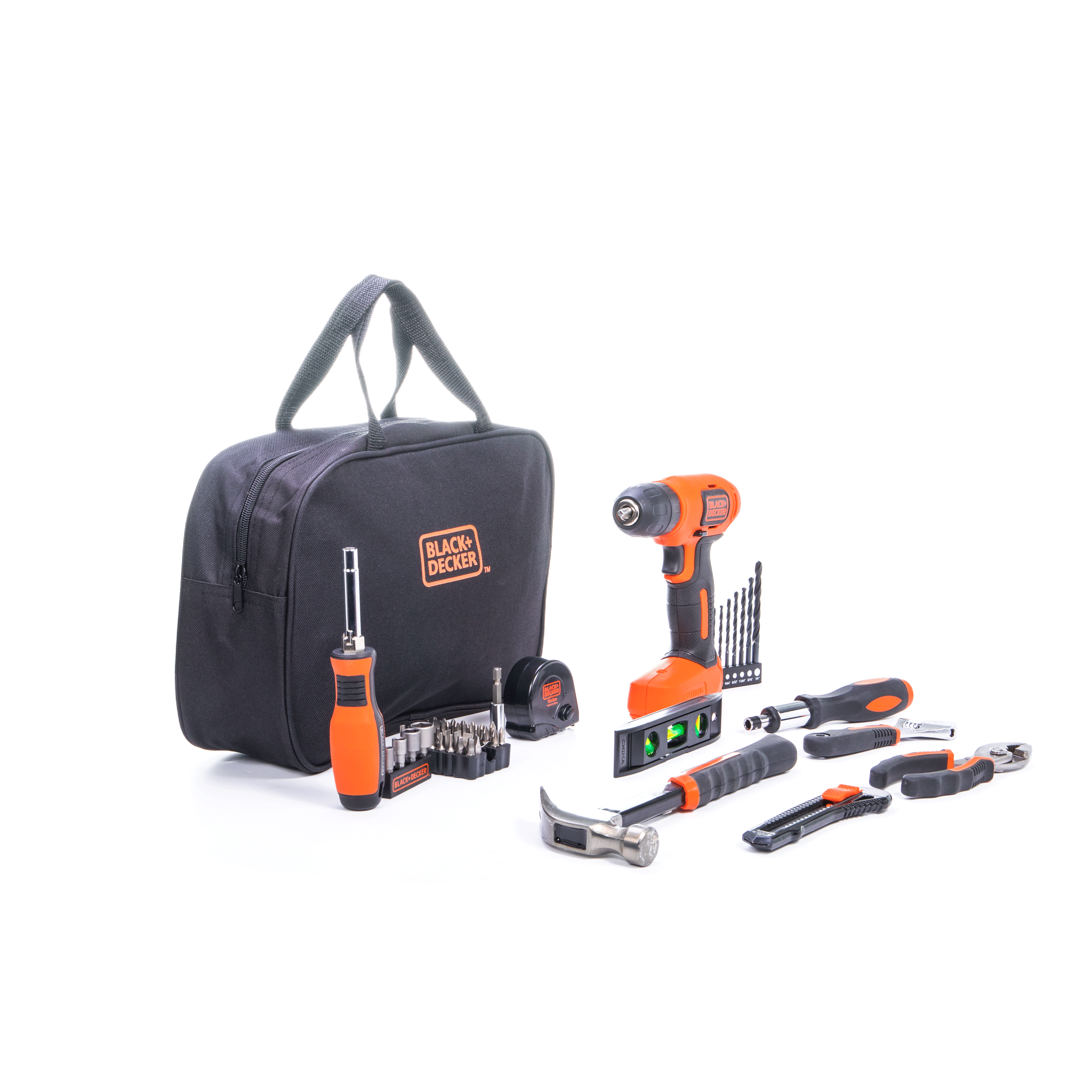 8V MAX* Drill & Home Tool Kit, 57 Piece