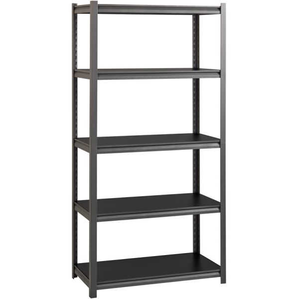 Lorell 3，200 lb Capacity Riveted Steel Shelving