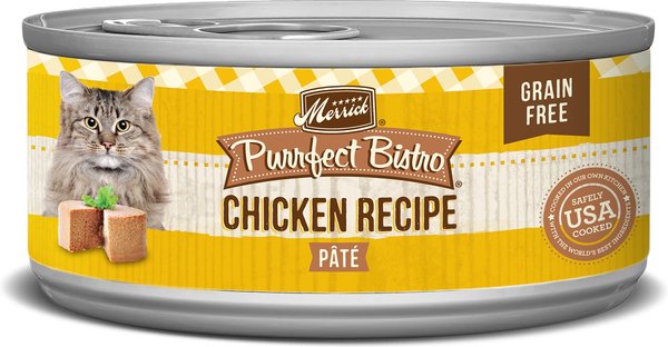 Merrick Purrfect Bistro Grain-Free Chicken Pate Canned Cat Food