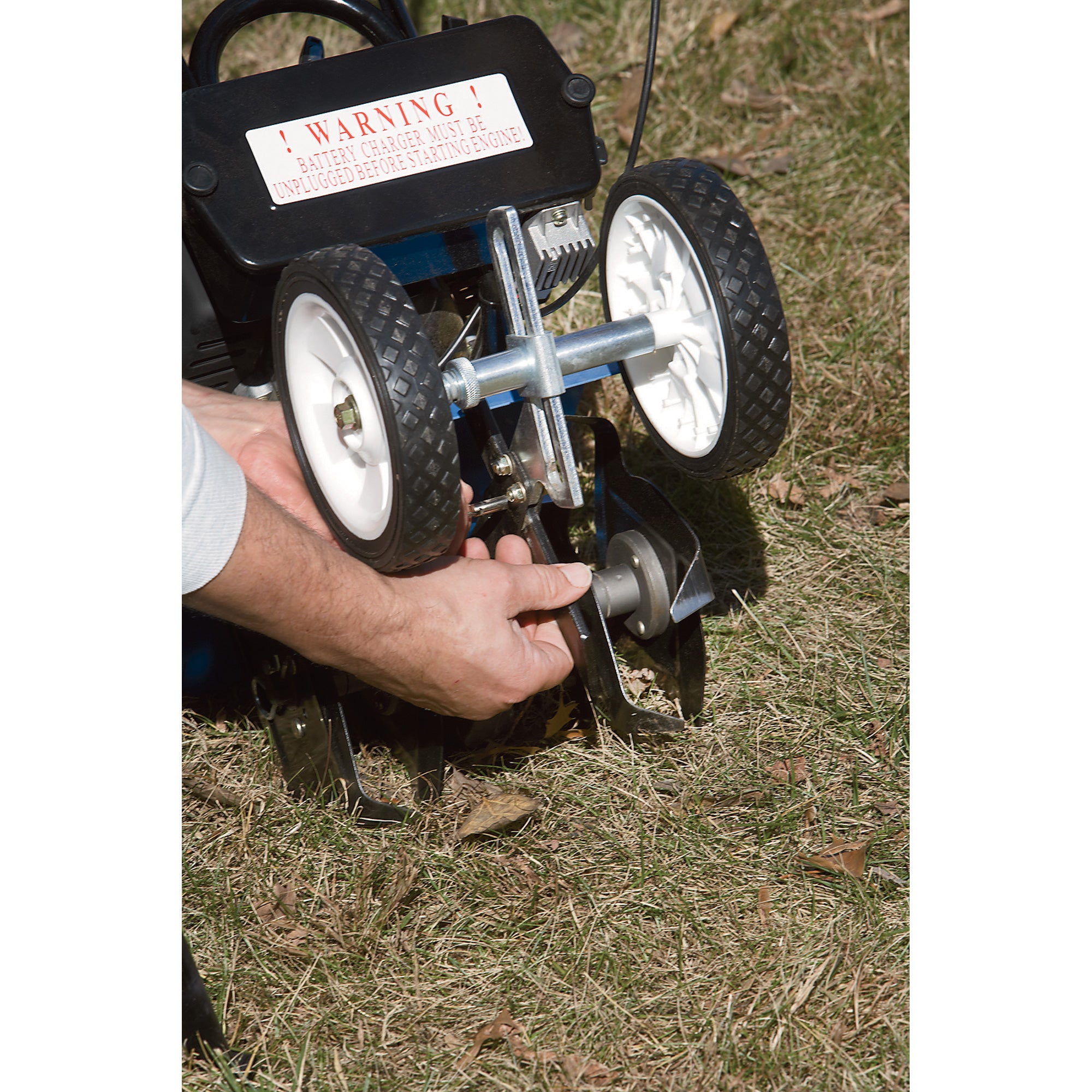 Powerhorse Mini Cultivator - 10in. Tilling Width, 43cc 2-Cycle Viper Engine