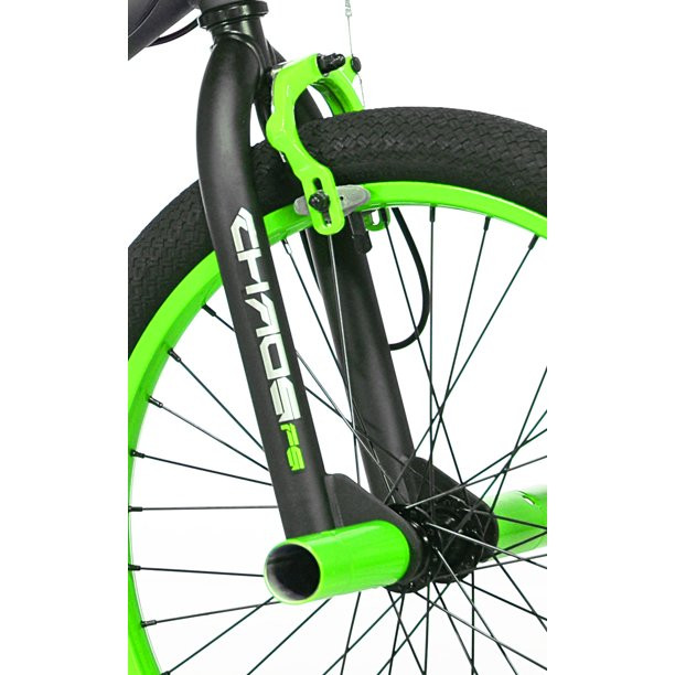 Kent Bicycles 20 In. Chaos Boy's Bike， Matte Black And Green