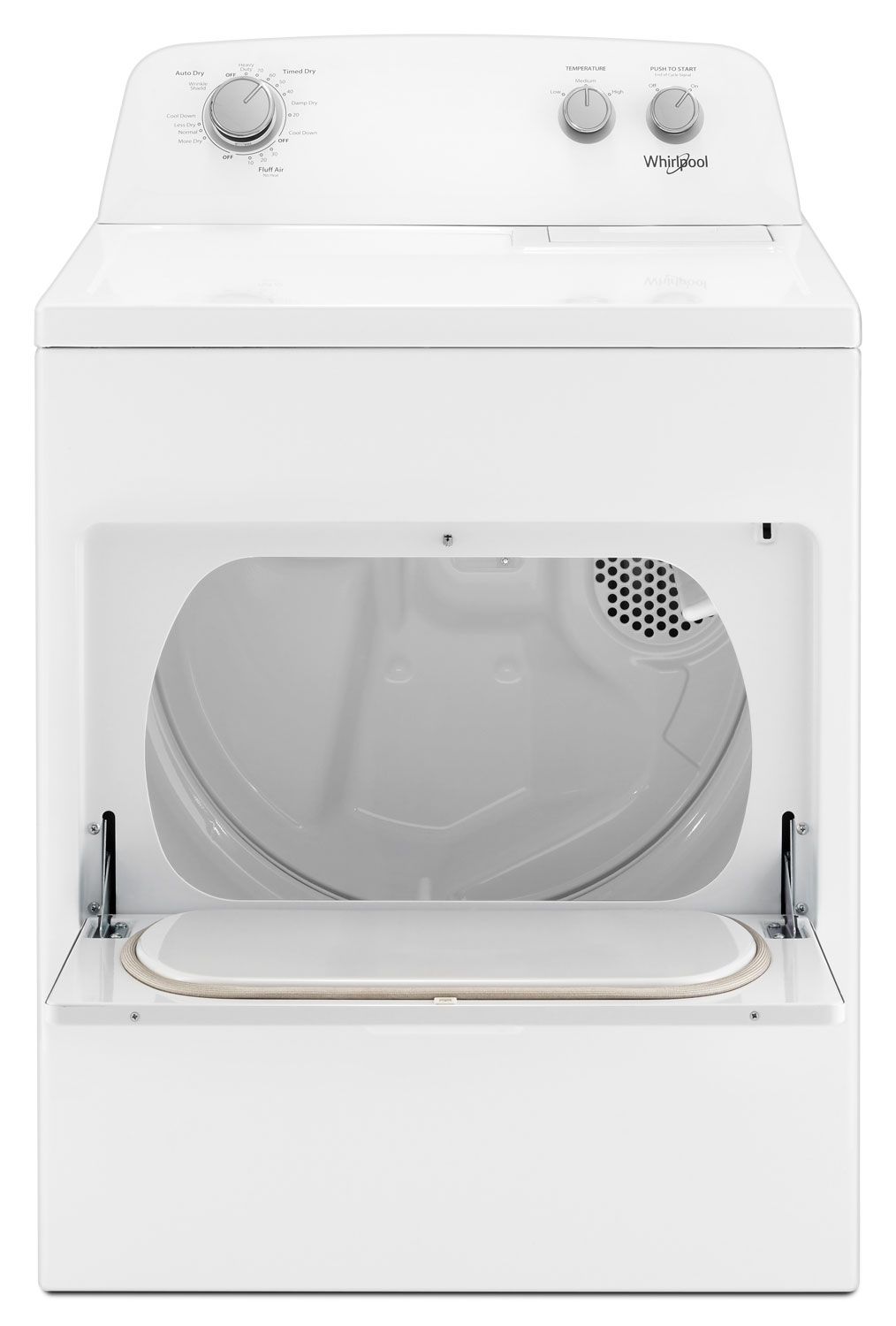 Whirlpool 7 Cu. Ft. White Electric Dryer With AutoDry Drying System