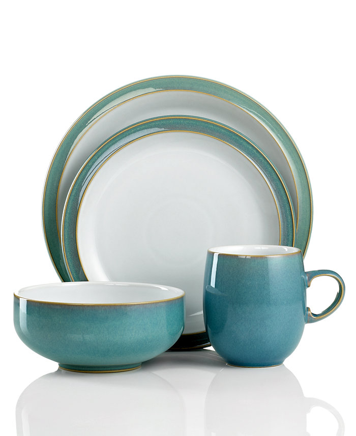 Denby Dinnerware Azure 4-Piece Place Setting