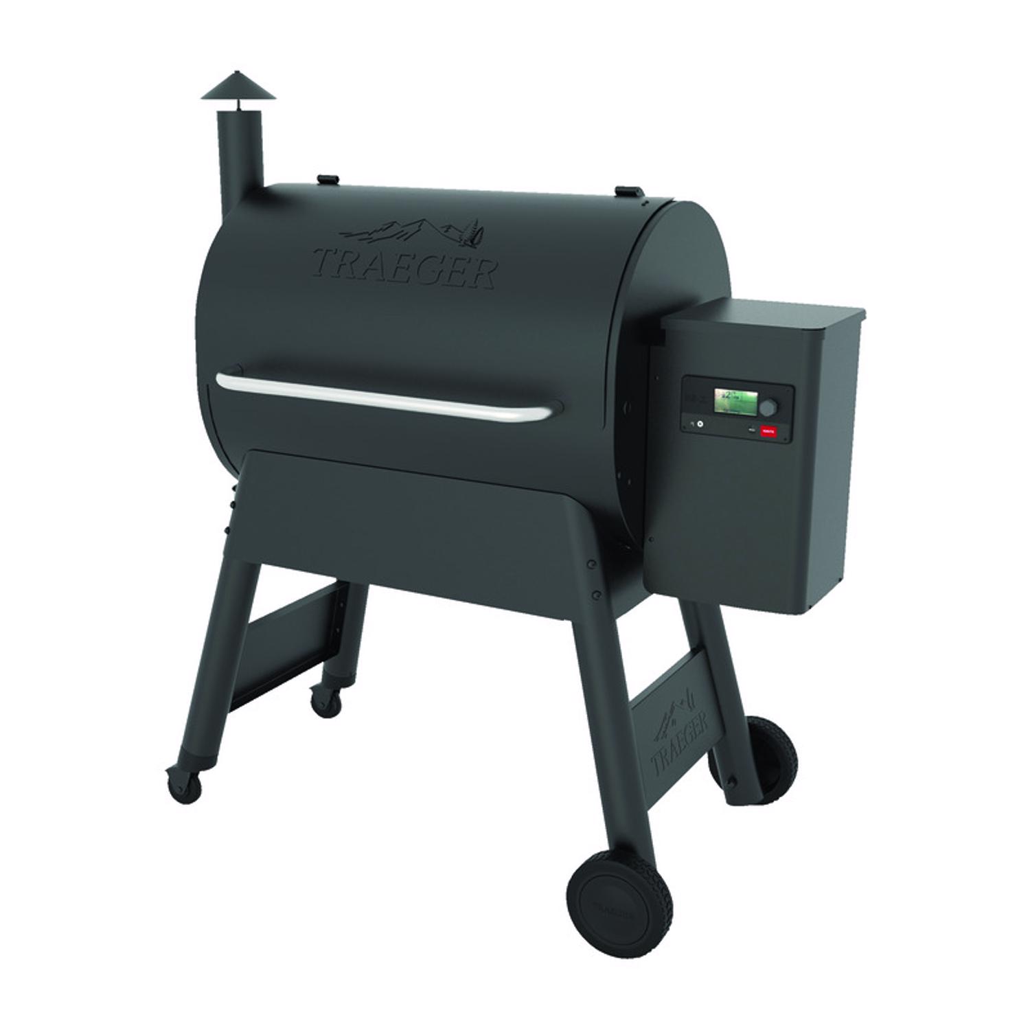 Black Traeger Pro 780 WiFi Wood Pellet Grill