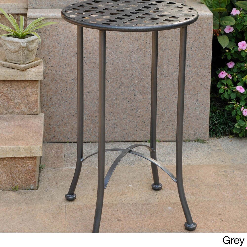 International Caravan Mandalay 16 inch Patio Side Table