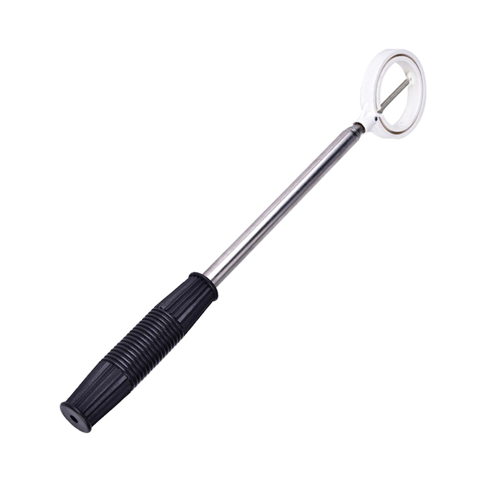 Practical Golf Picker Telescopic Antenna Ball Pick Up Tool Device Retriever Scoop (white)