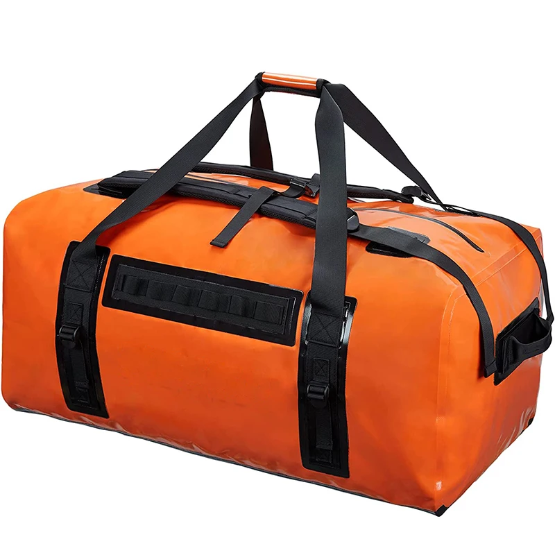 Large Waterproof Bag 150L Waterproof Duffel Bag Heavy Duty Adventure Bag for Boating Kayaking Motorcycling Hunting Camping