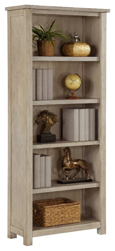 Rustic Open Wood Bookcase Bookcase Shelves Office Storage Light Brown   Transitional   Bookcases   by Homesquare  Houzz