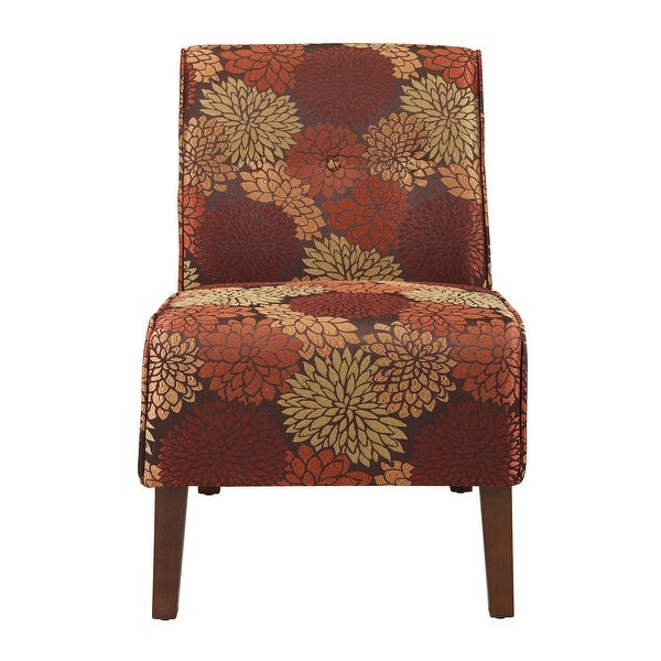 Porch and Den Pihl Floral Harvest Lounge Chair