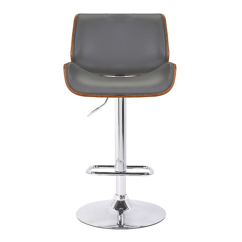 Armen Living London Contemporary Swivel Bar Stool