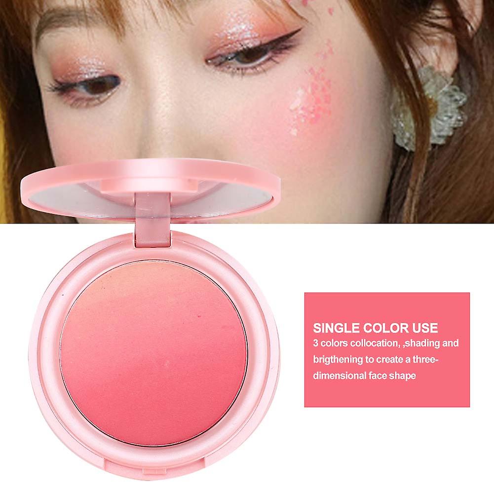 Face Makeup Blush Powder Gradient Blusher Longlasting Cosmetic Cheek Powder1#