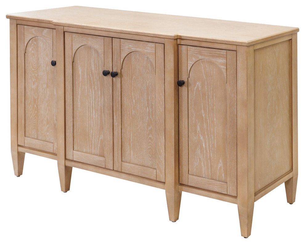 Modern Wood Console  Entryway Console  Fully Assembled  Light Brown   Transitional   Console Tables   by Martin Furniture  Houzz