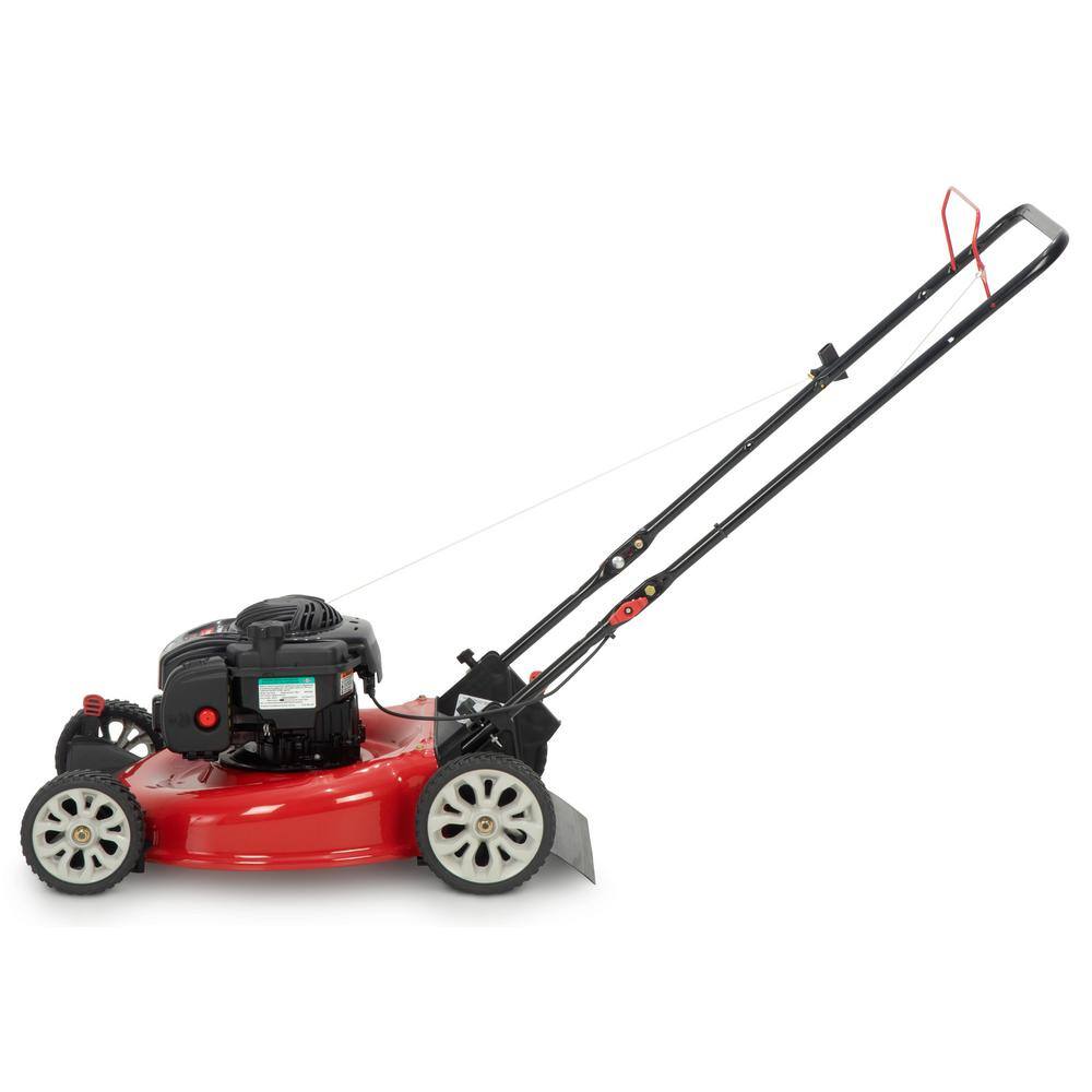 Troy-Bilt 21 in. 140 cc Briggs and Stratton Gas Walk Behind Push Lawn Mower with Mulching Kit Included TB105B