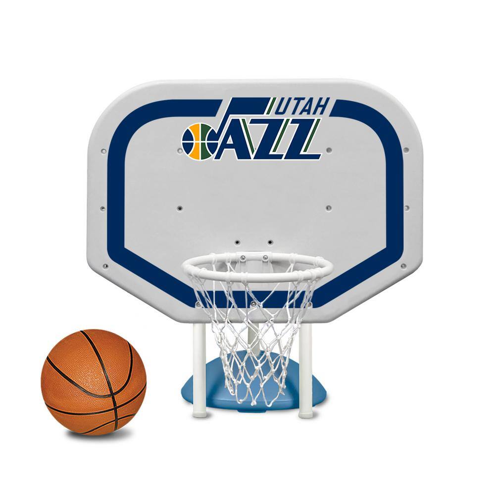 Poolmaster Utah Jazz NBA Pro Rebounder Swimming Pool Basketball Game 72960