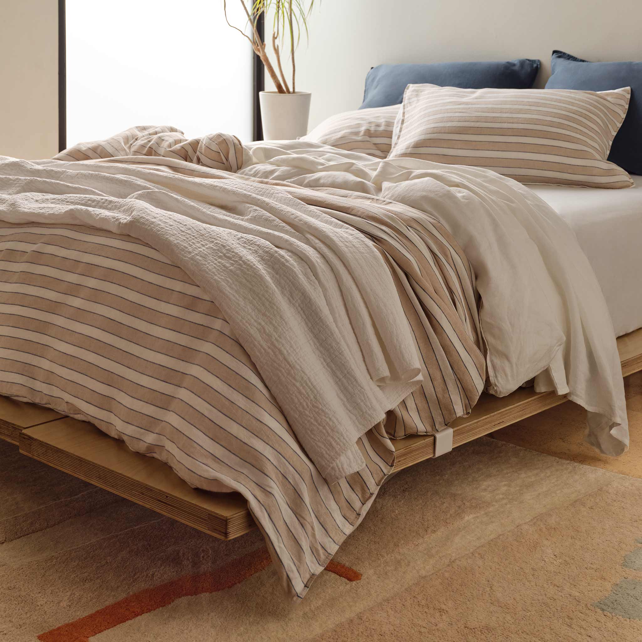 Linen-Cotton Duvet Set