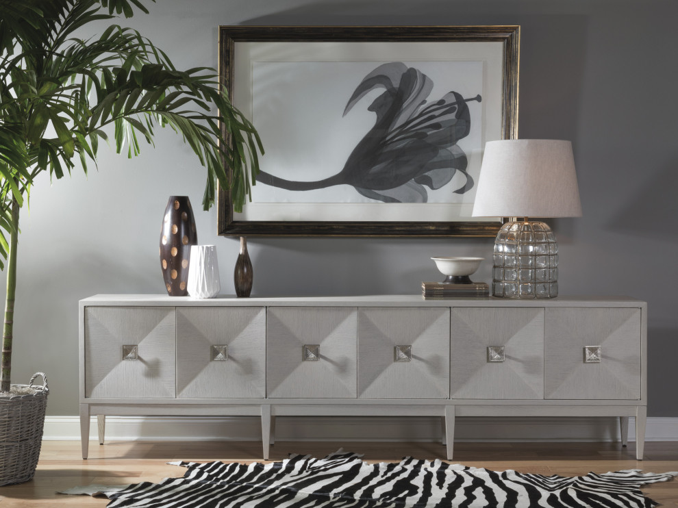 Logan Convertible Long Media Console/Buffet   Contemporary   Entertainment Centers And Tv Stands   by HedgeApple  Houzz