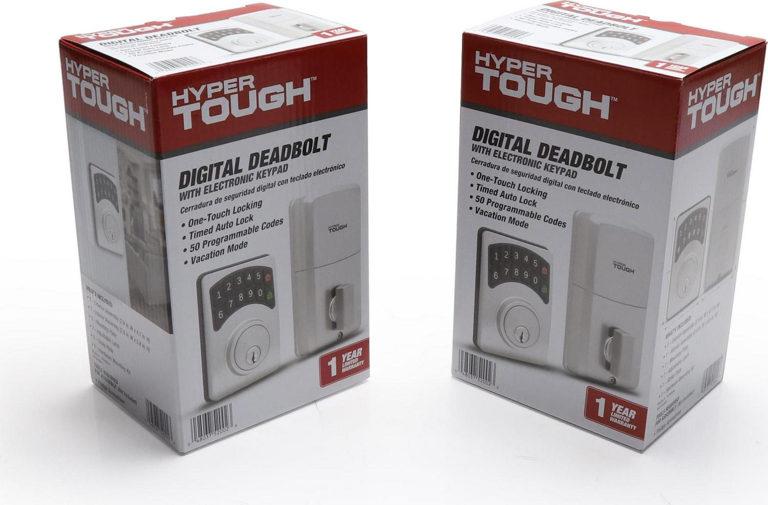 Hyper Tough Digital Ball Knob- Satin Nickel