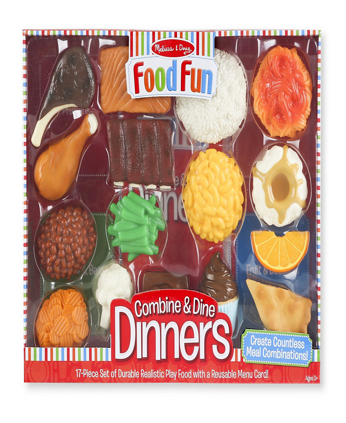 Melissa and Doug Melissa and Doug Food Fun Combine and Dine Dinners - Red