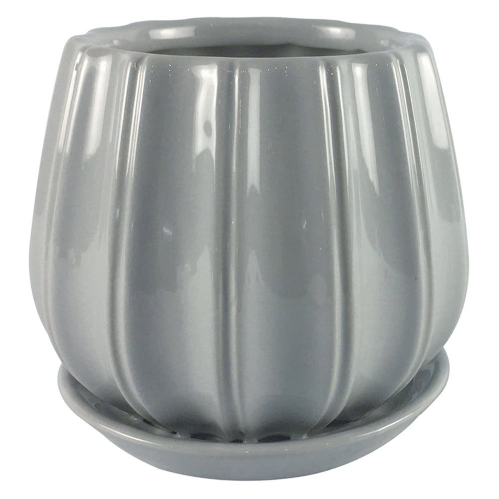 PLANTER CONTOUR GRAY 8