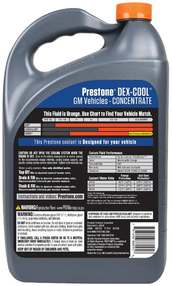 Prestone AF888 PRESTONE Dex Cool Anitfreeze/Coolan...