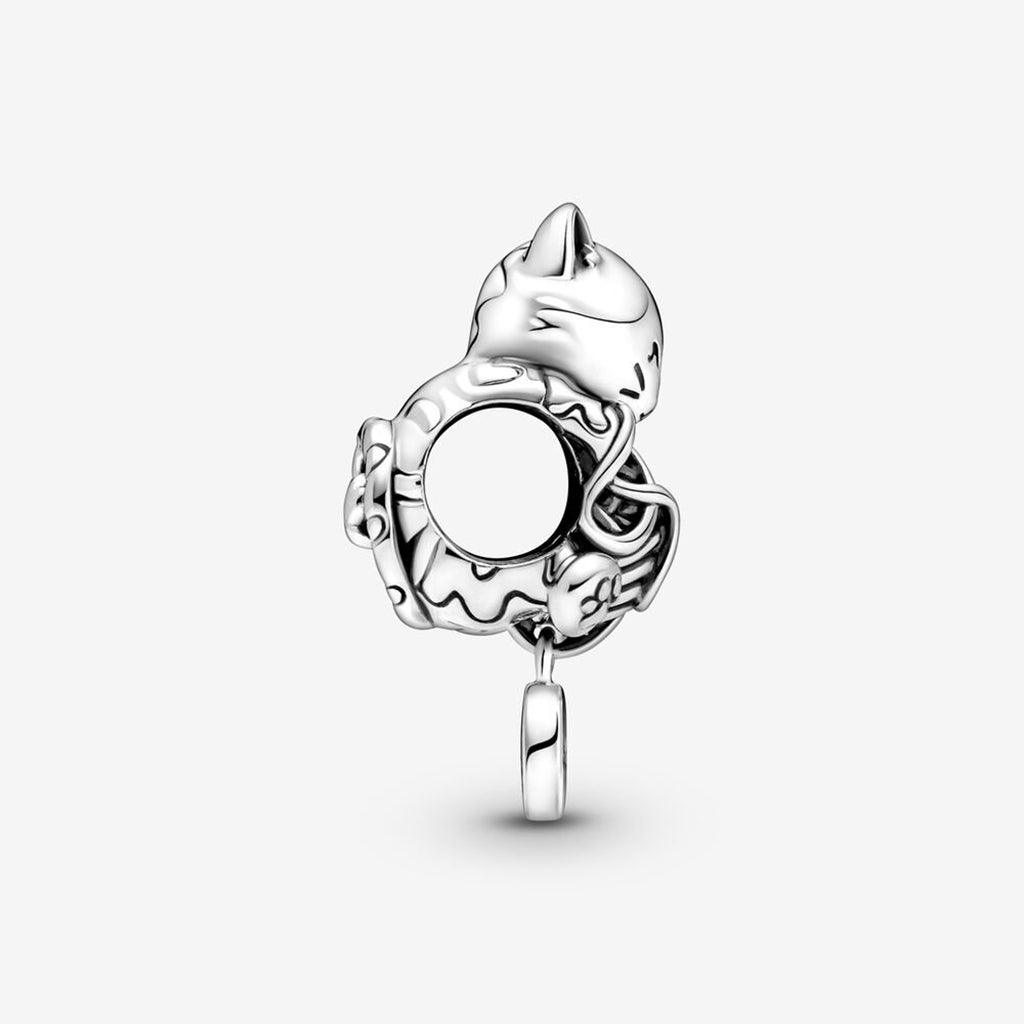 PANDORA  Kitten & Yarn Ball Charm