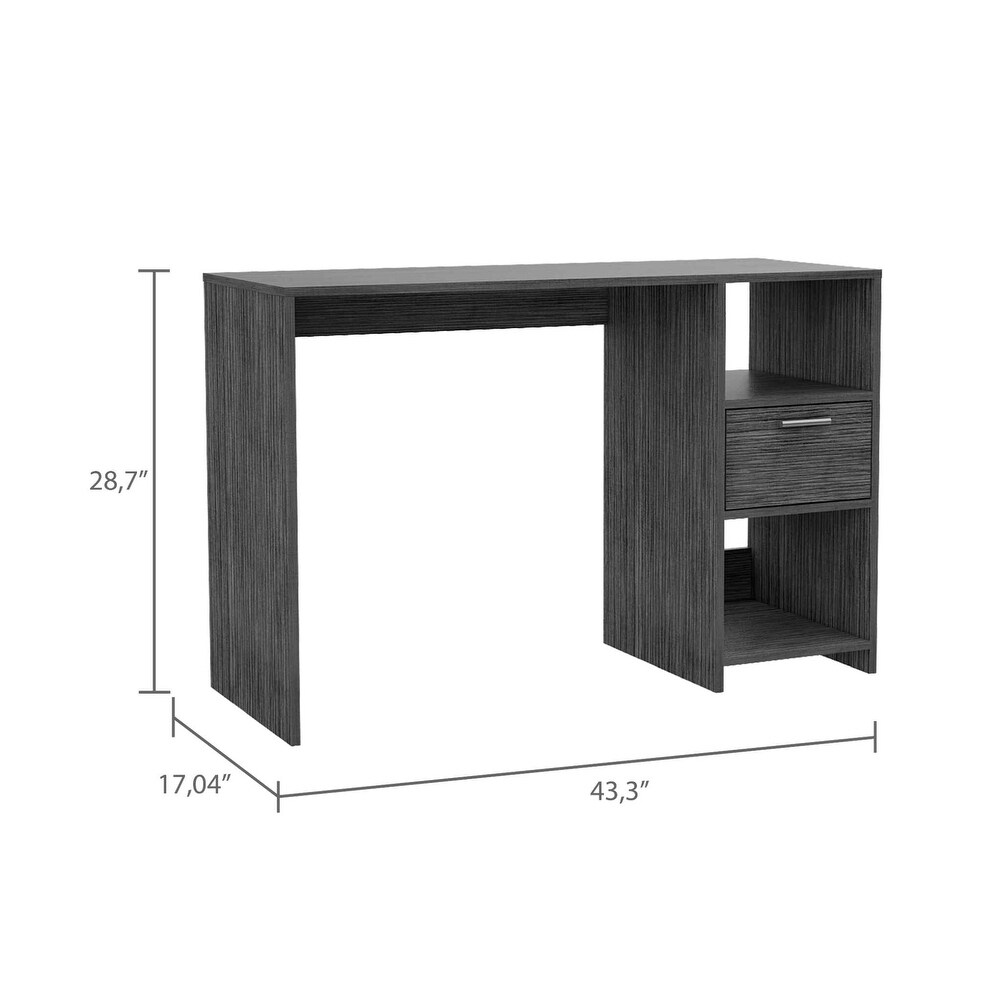 Boko Black Modern Computer Desk