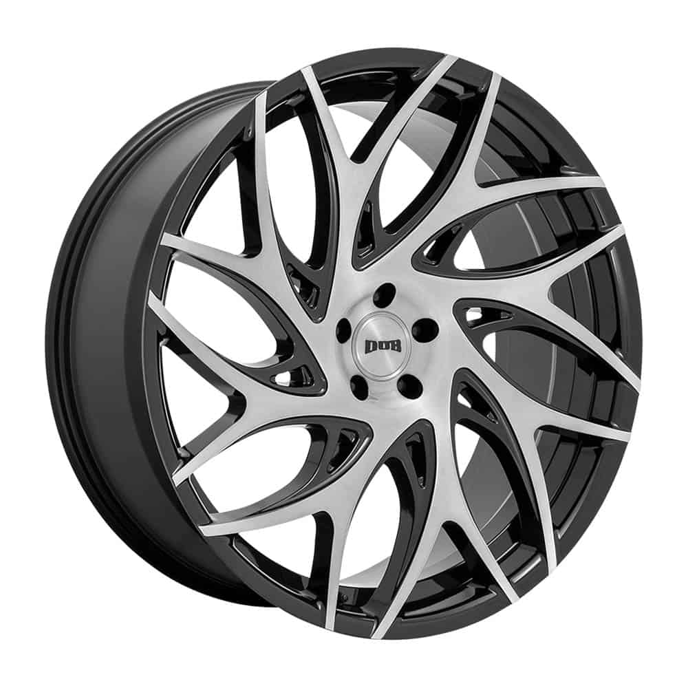 DUB 1PC S260 G.O.A.T. S260 24X10 5X5.5 BRS-GBLK-DDT-SPK 25MM