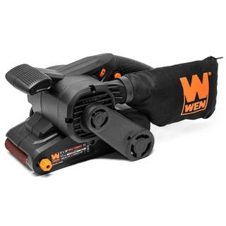 WEN 6.3 Amp Corded 3 in. x 18 in. Variable Speed Handheld Portable Belt Sander HB632V