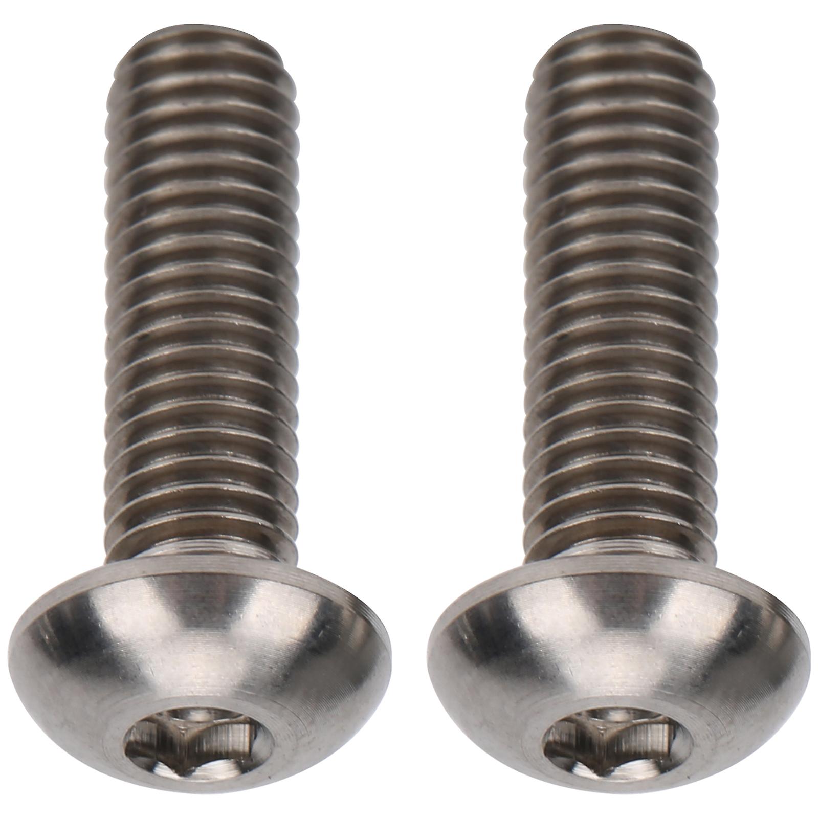 2pcs Titanium Alloy Bicycle Brake Lever Screw For Brompton Folding Bike Screw Parts L Type