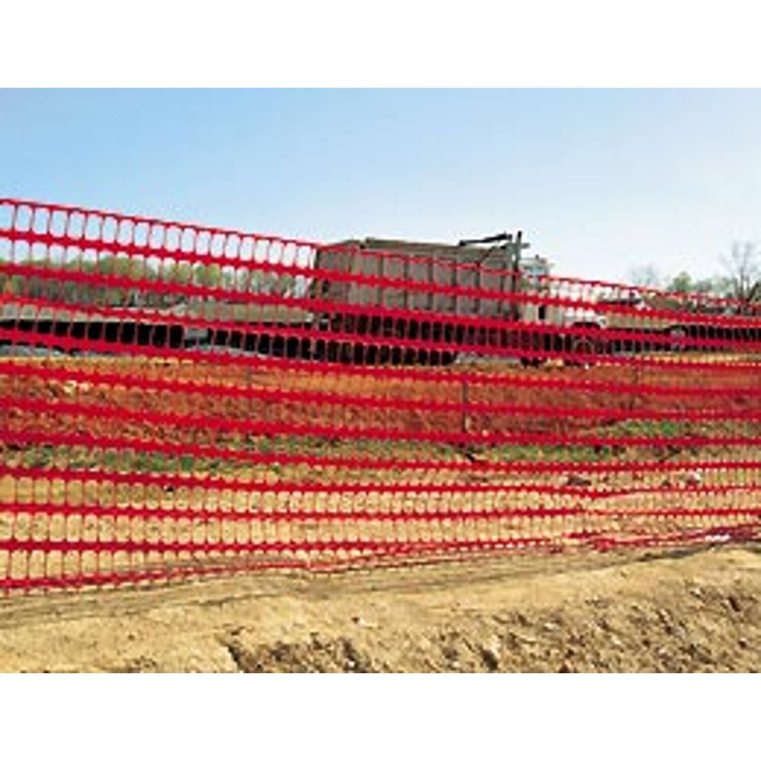 Tenax Guardian 4 ft. H X 100 ft. L Polyethylene Safety Fencing Orange