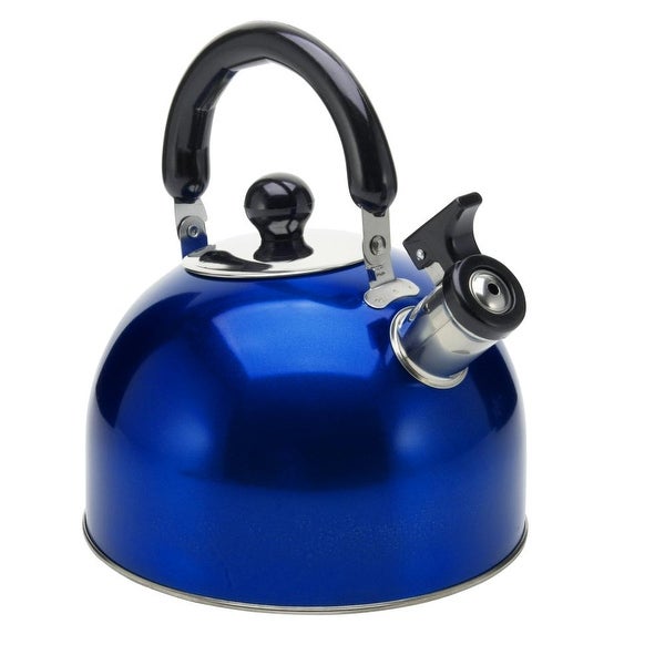 YBM Home Stainless Steel Stovetop Whistling Tea Kettle 3L， Induction Compatible