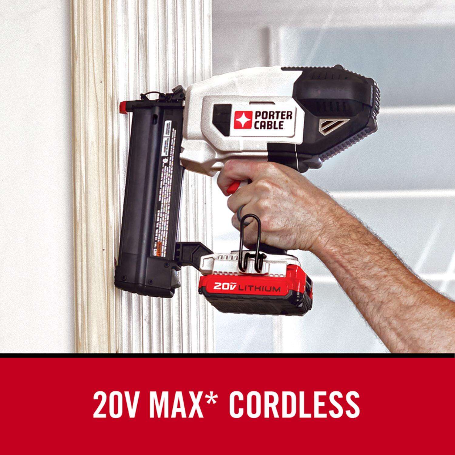 Porter Cable 18 Ga. Cordless Brad Nailer 20 V