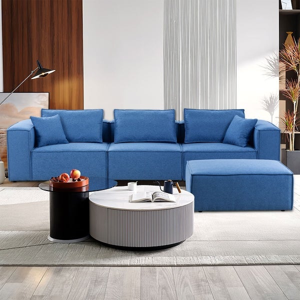 Williamspace Modern Upholstered Sectional Sofa for Living Room