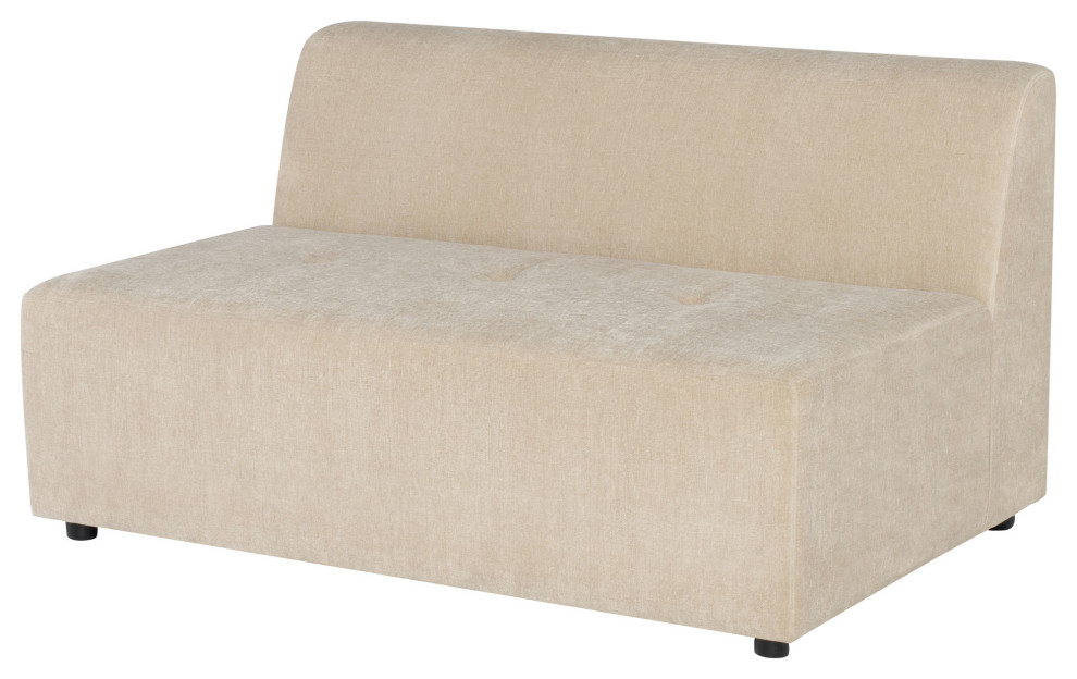 Parla Almond Fabric Modular Sofa  HGSC885   Transitional   Sofas   by Timeout PRO  Houzz